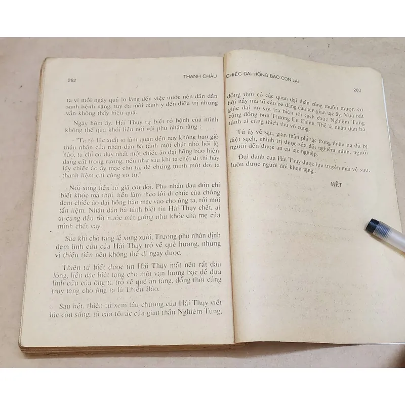 CHIẾC ĐẠI HỒNG BÀO CÒN LẠI - Phóng tác: Thanh Châu  732173