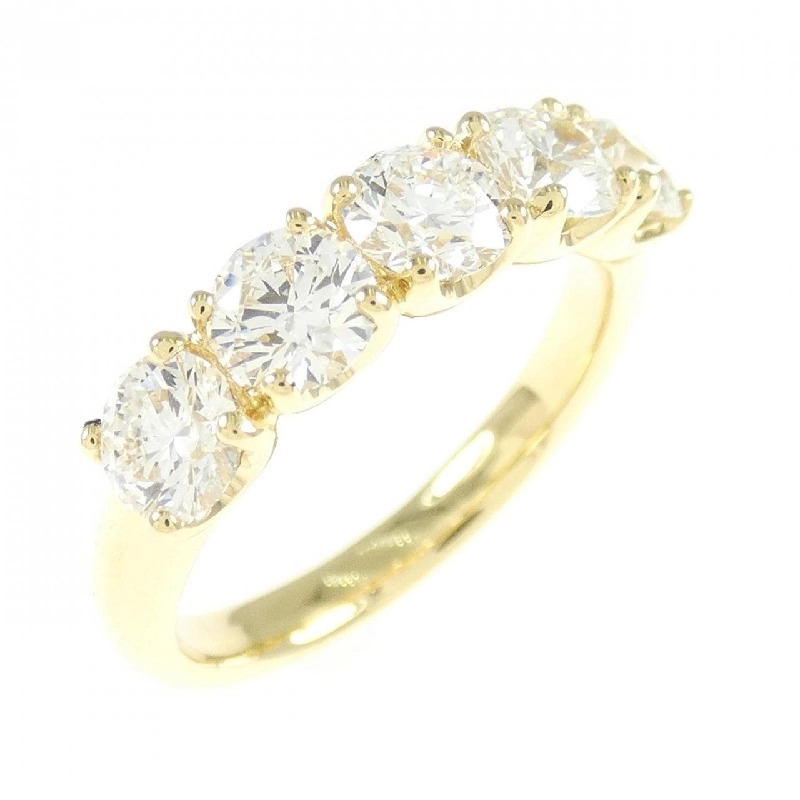 Nhẫn kim cương K18YG 1.526CT E-F VS1-VS2 3EX-EXT - Hàng hiệu Chính hãng 873768