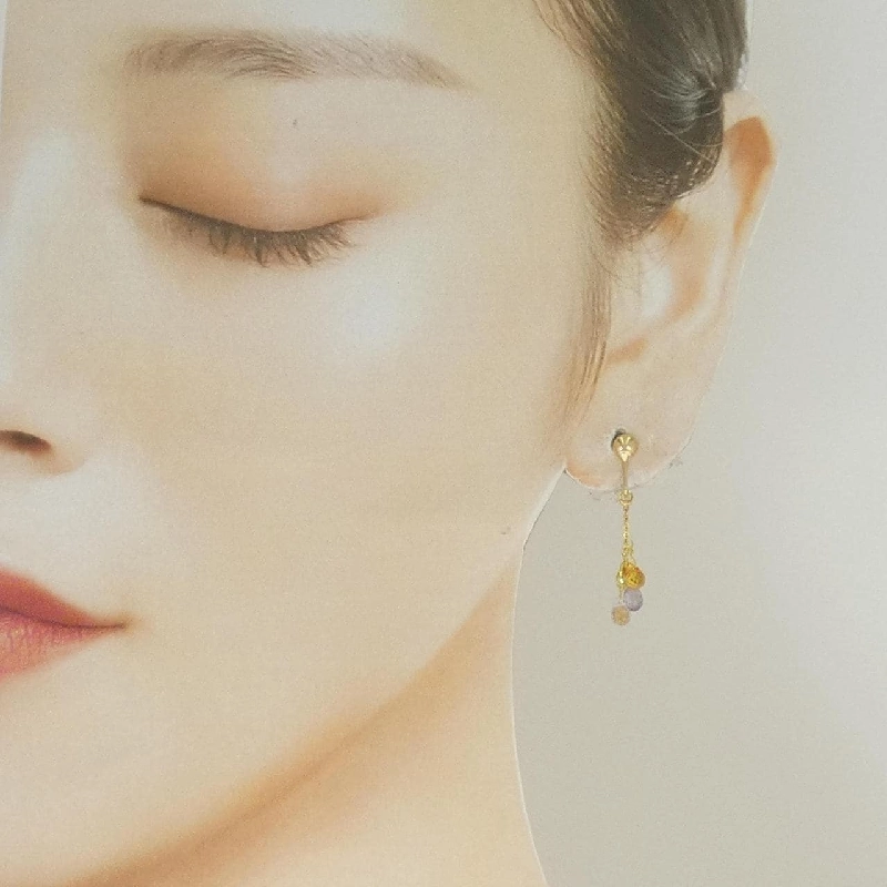 K18YG Sapphire Bông tai - Hàng hiệu Chính hãng 869567