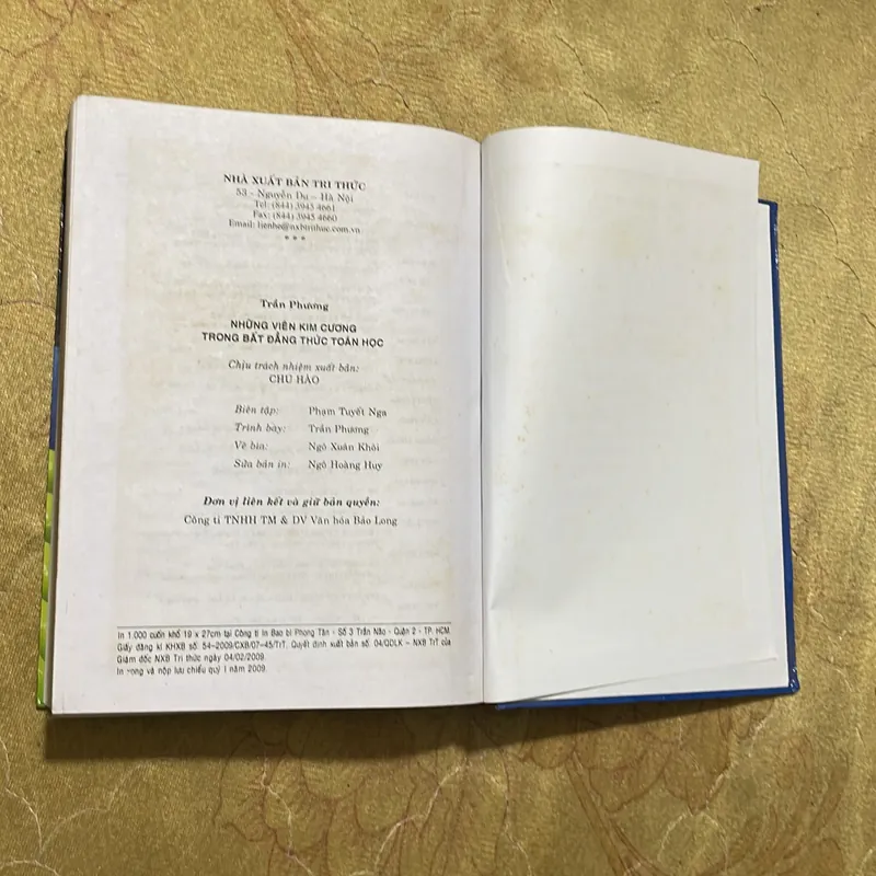 NHỮNG VIÊN KIM CƯƠNG TRONG BẤT ĐẲNG THỨC TOÁN HỌC- VẺ ĐẸP BẤT ĐẲNG THỨC- TRẦN PHƯƠNG cb 713068