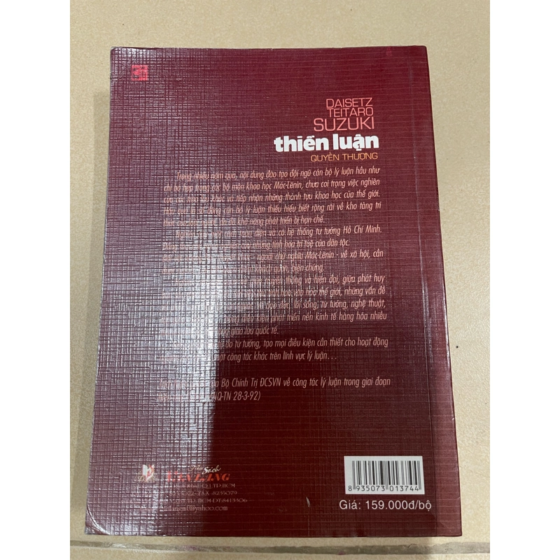 Thiền luận Quyển Trung - Daisetz Teitaro Suzuki (c43) 500991