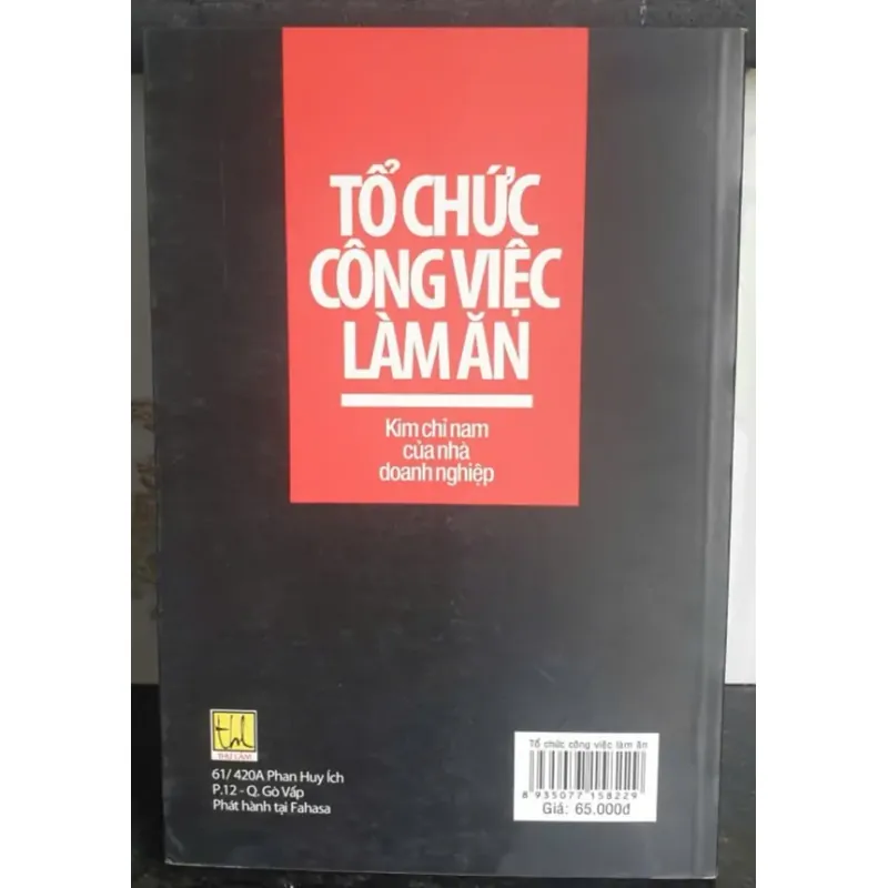 Tổ Chức Công Việc Làm Ăn - Nguyễn Hiến Lê 716522
