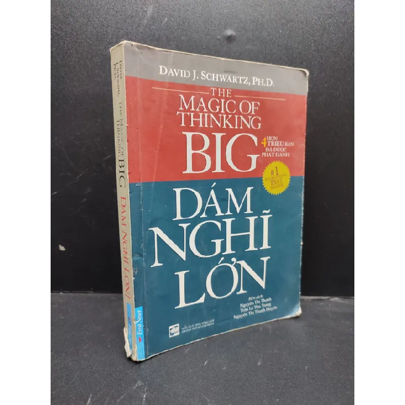[Sách Cũ SCGR] The magic of thinking big dám nghĩ lớn năm 2018 mới 70% ố bẩn nhẹ có highlight tróc gáy nhẹ HCM0203 kỹ năng 677948