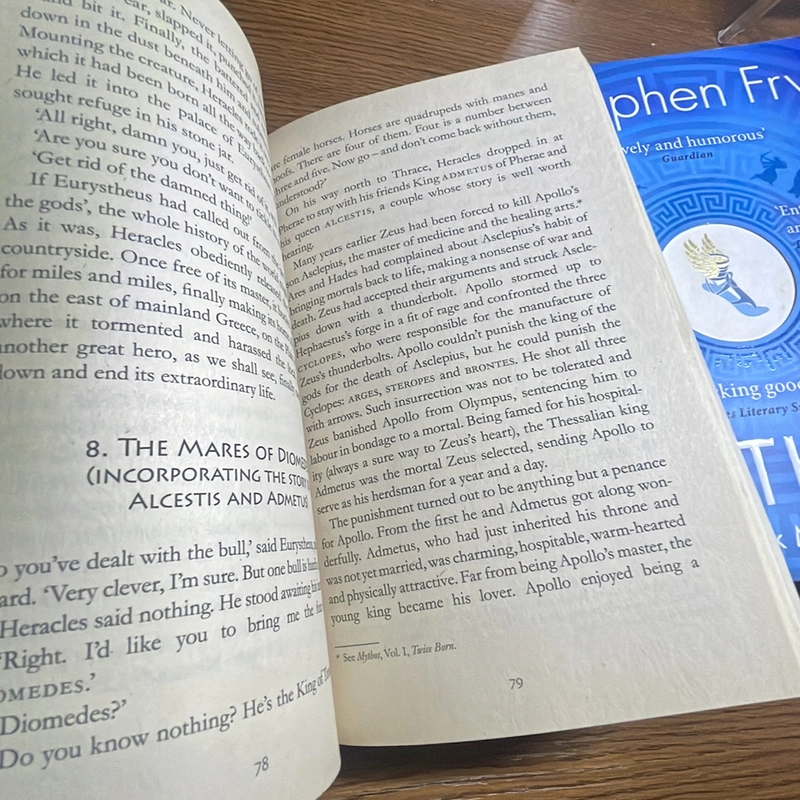 Heroes, Mythos, Troy Stephen Fry 450395