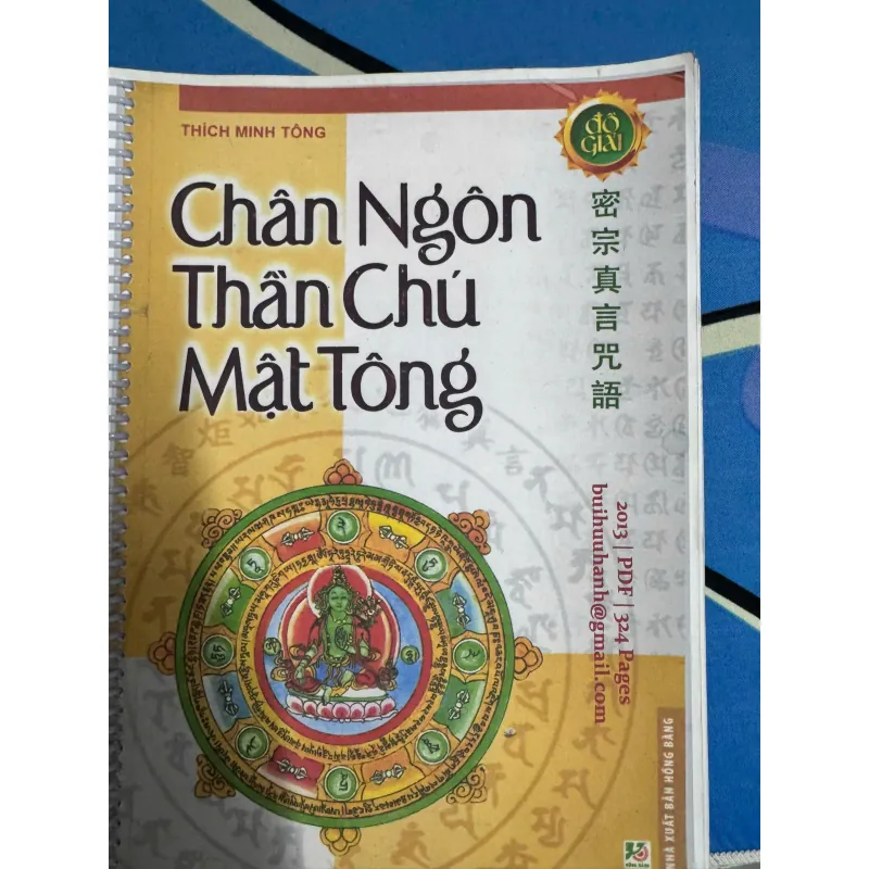 SÁCH  CHÂN NGÔN THẦN CHÚ MẬT TÔNG 50K 1043877