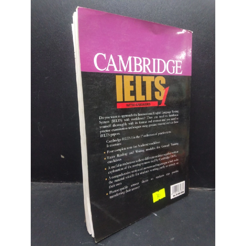 Ielst 1 with answers - Cambridge - Vanessa Jakeman và Clare McDowell 2011 mới 80% ố có nếp gấp bìa HCM1504 học thuật 136938