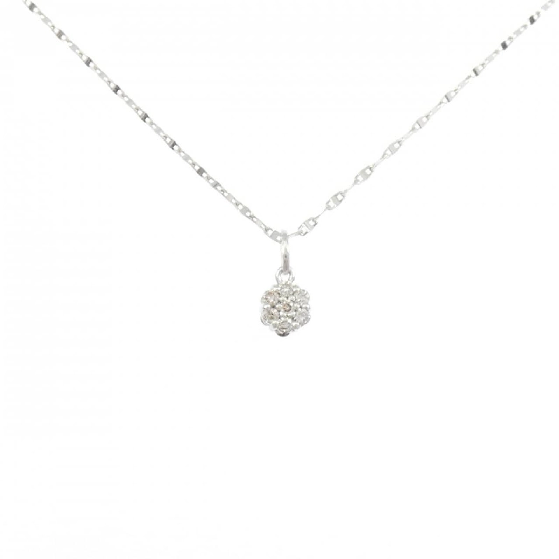 K10WG Hoa Kim Cương Dây Chuyền 0.20CT - Hàng hiệu Chính hãng 857519