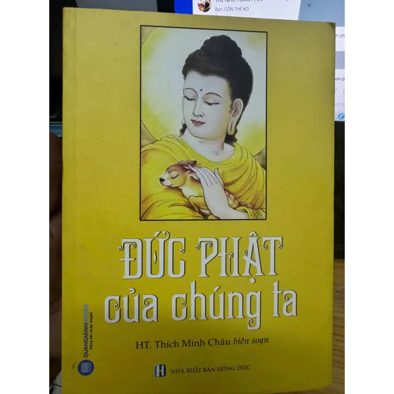 SÁCH ĐỨC PHẬT CỦA CHÚNG TA - HT THÍCH MINH CHÂU 50K 1040211