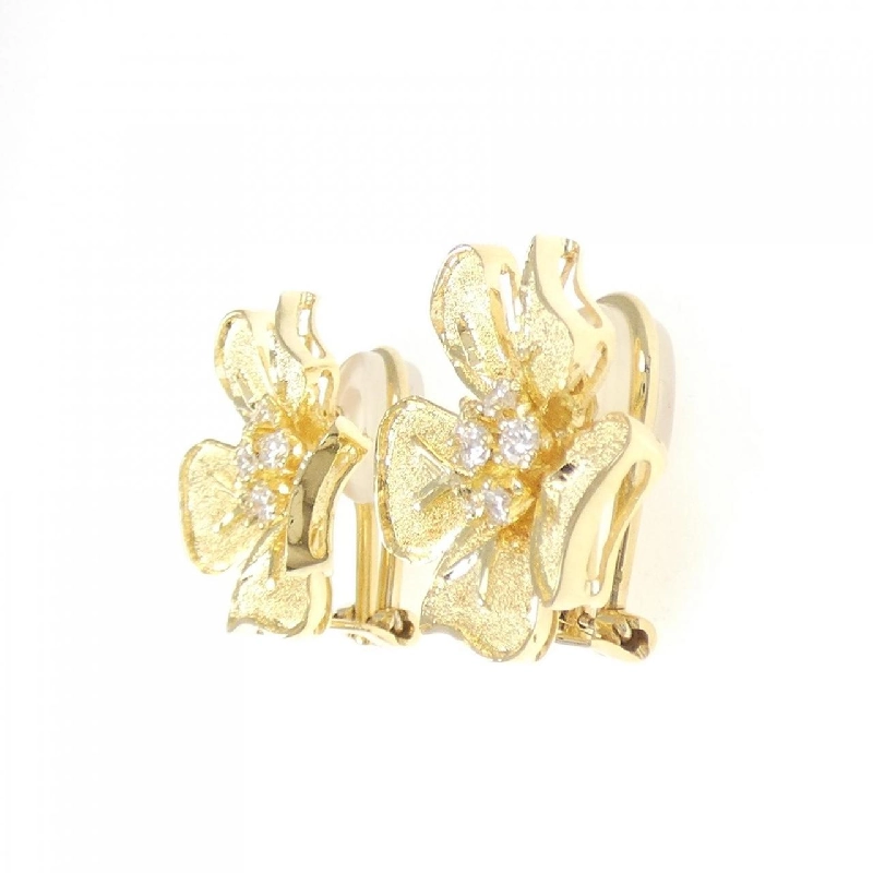 Bông tai kim cương hoa Treveil - Hàng hiệu Authentic 848084