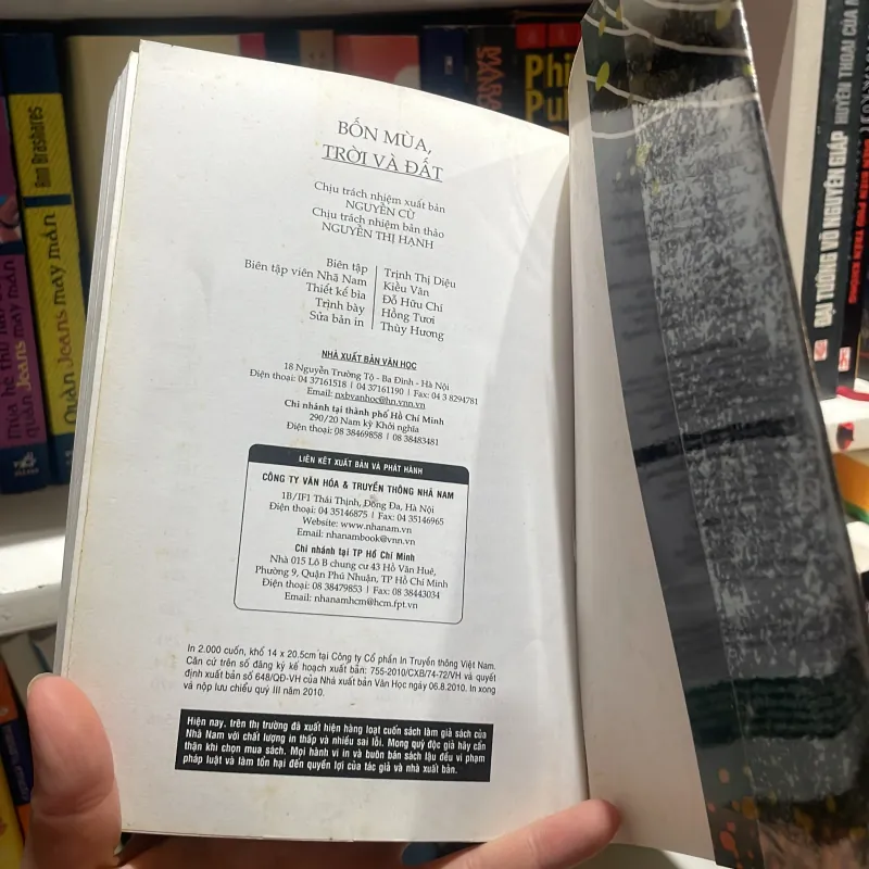 Bốn mùa , trời và đất - Márai Sándor tản văn - 2010 nhã nam  1025647