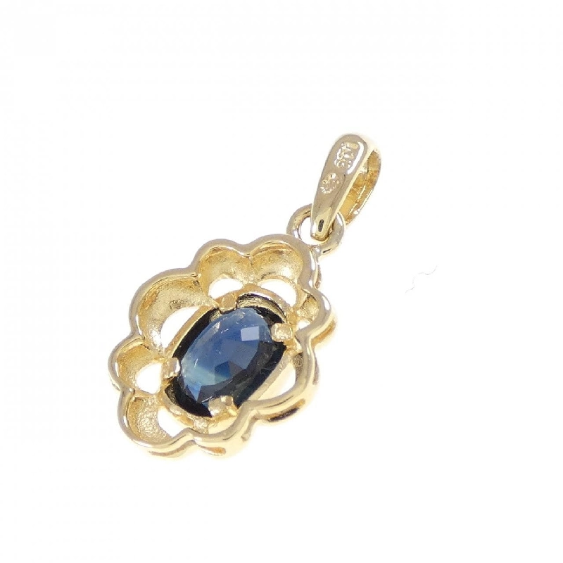 K18YG Sapphire Pendant - Hàng hiệu Authentic 867044