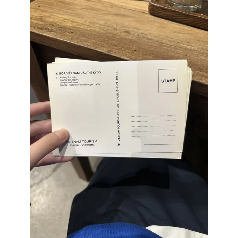 Bộ postcard Tranh khắc gỗ Việt Nam đầu thế kỷ 20 701754