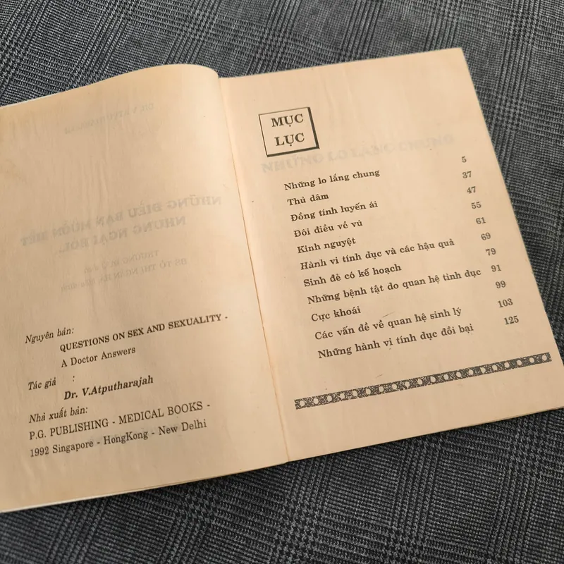 Những điều bạn muốn biết nhưng ngại hỏi - Dr. V. ATPUTHARAJAH 607302
