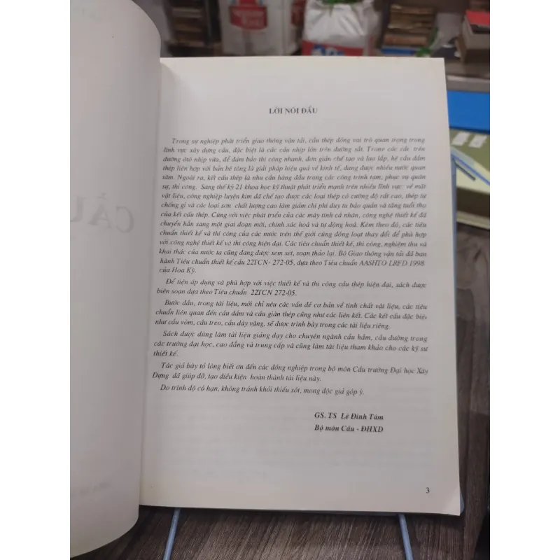 Sách: Cầu Thép - TG: GS TS Lê Đình Tâm (KT) 744870