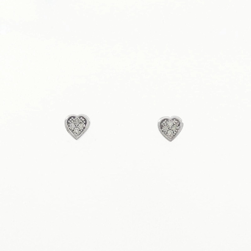 K10WG Bông tai hình trái tim kim cương - Hàng hiệu Chính hãng 867528