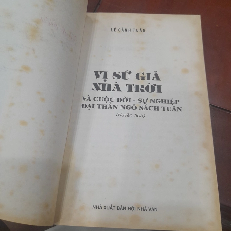 Vị sứ giả Nhà Trời và Cuộc đời- Sự nghiệp Đại thần NGÔ SÁCH TUÂN 380793