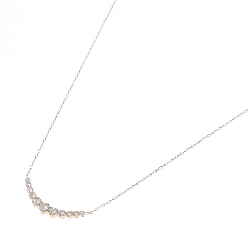 K18PG/K18YG Dây chuyền kim cương 0.50CT - Hàng hiệu Chính hãng 861802