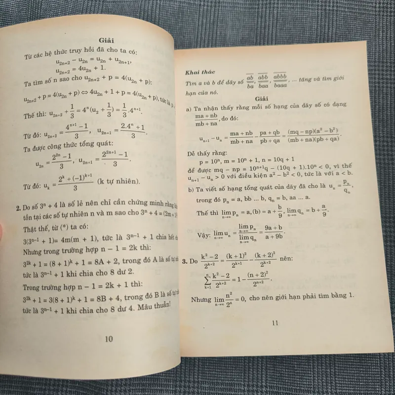Đại số & Giải tích Lý thú và Sáng tạo (Tập 2)- Nhà giáo Nhân dân Lê Hải Châu - Giá bìa 60k 560918
