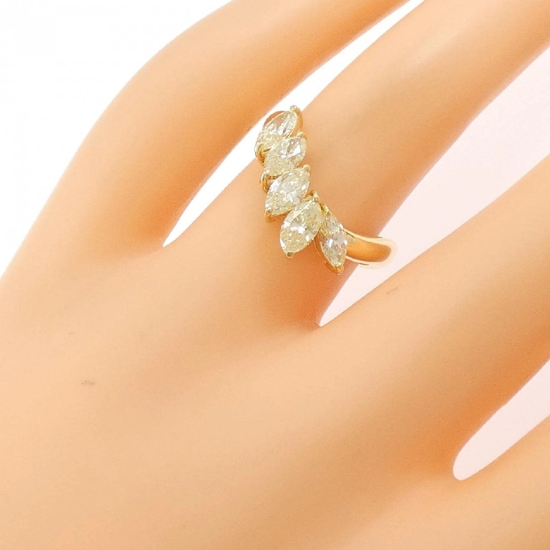 Nhẫn kim cương K18YG 1.19CT - Hàng hiệu Authentic 853910
