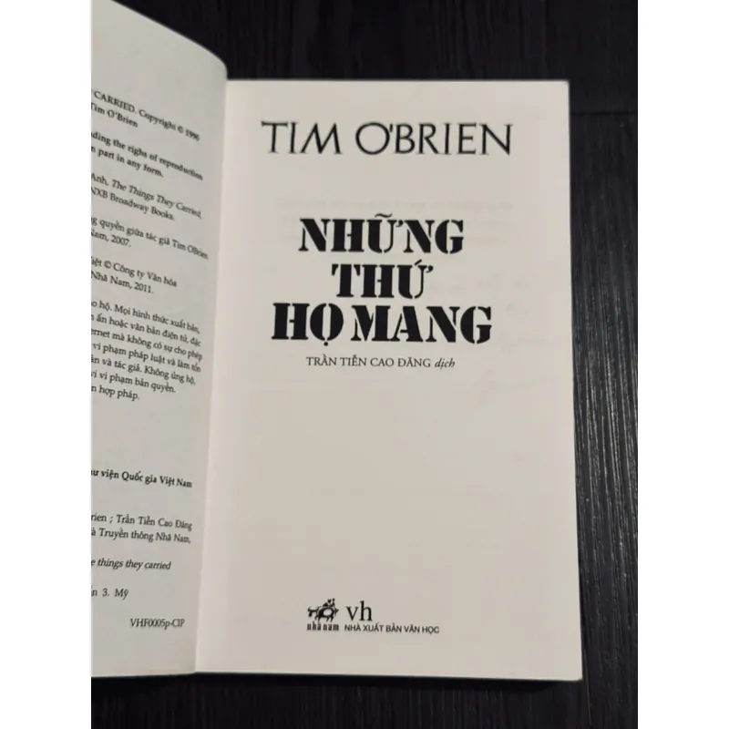 Những thứ họ mang 606680