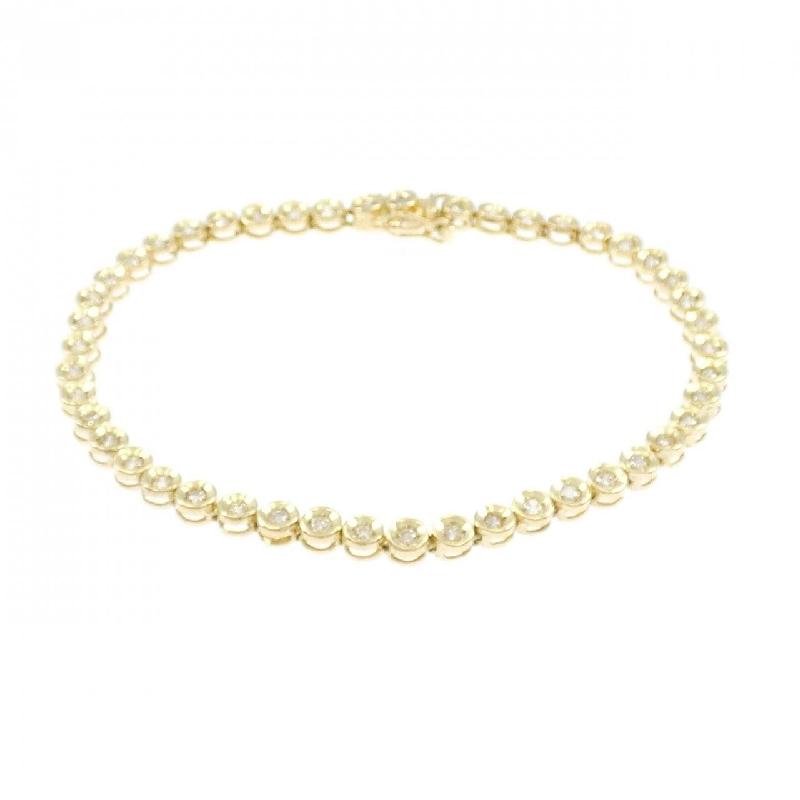 K18YG Vòng tay kim cương 1.00CT - Hàng hiệu Chính hãng 873207