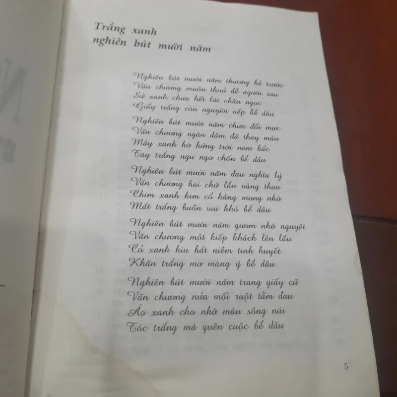 Cao Tự Thanh - NGHIÊN BÚT MƯỜI NĂM 1029956