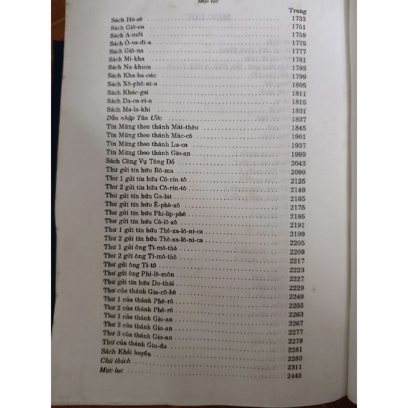 Kính thánh trọn bộ tân ước và cựu ước - 1998 - 2443 trang - TÂM LINH - TÔN GIÁO - THIỀN - ANTQ2911-18 924790