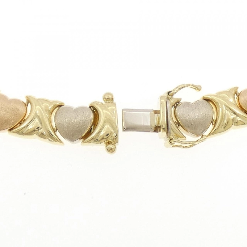 Dây chuyền hình trái tim ba màu 750 - Hàng hiệu Authentic 863165