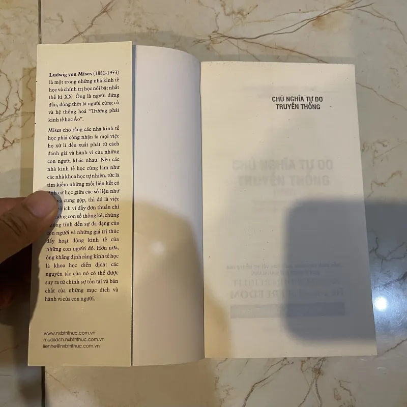 Chủ nghĩa tự do truyền thống - Ludwig Von Mises  (9) 992253