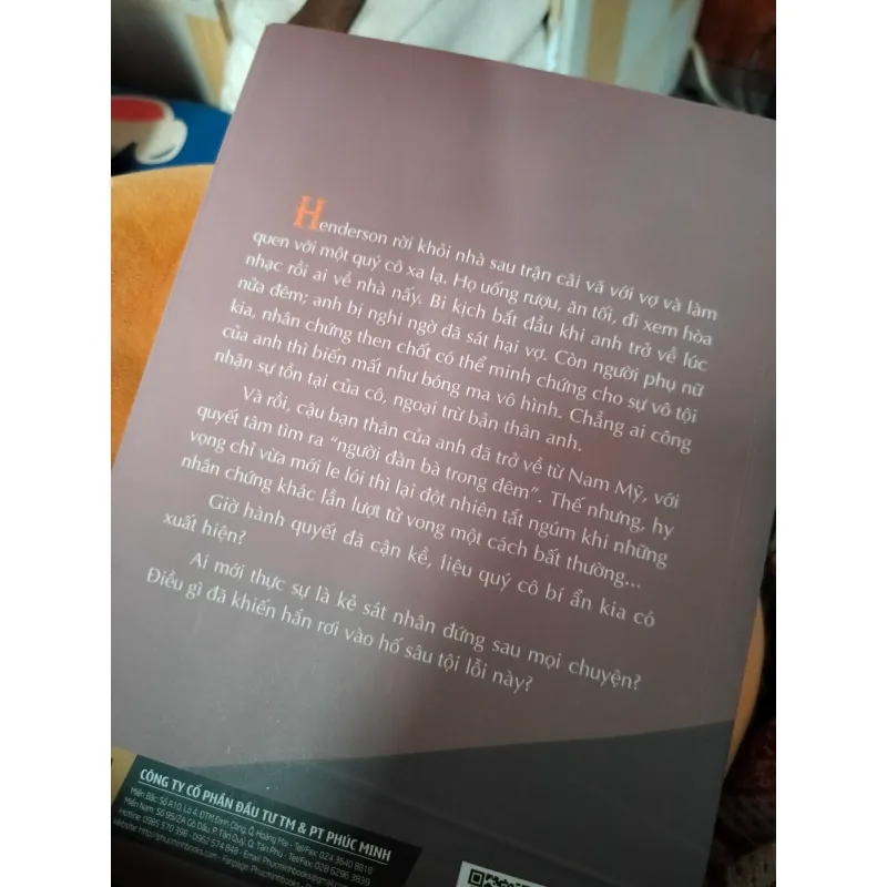 NGƯỜI ĐÀN BÀ TRONG ĐÊM - CORNELL WOOLRICH 926890