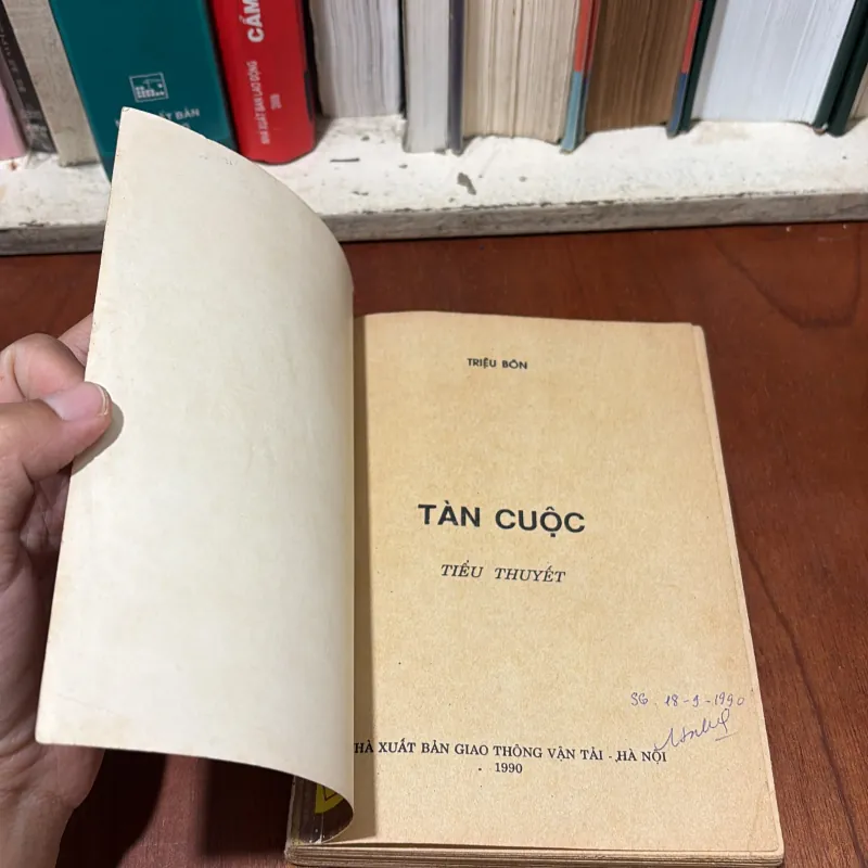 II Tiểu Thuyết: Tàn Cuộc - Triệu Bôn - 1990 750964