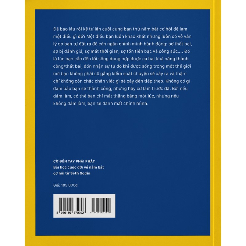 Hashtag Inspiration - Cờ Đến Tay Phải Phất - Bài Học Cuộc Đời Về Nắm Bắt Cơ Hội Từ Seth Godin - Seth Godin 146487