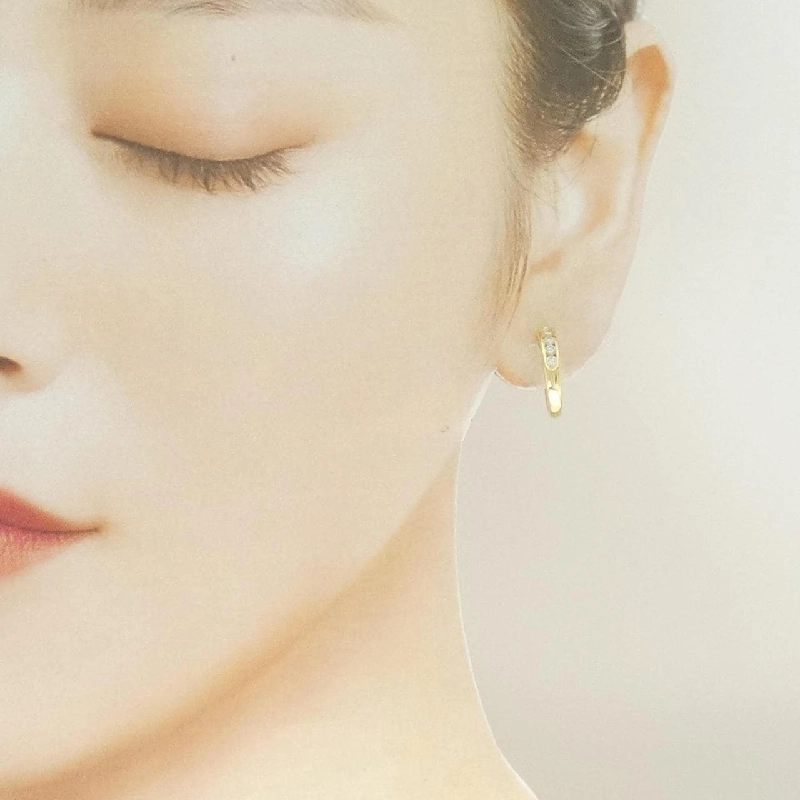 K18YG Bông tai kim cương 0.50CT - Hàng hiệu Chính hãng 868511