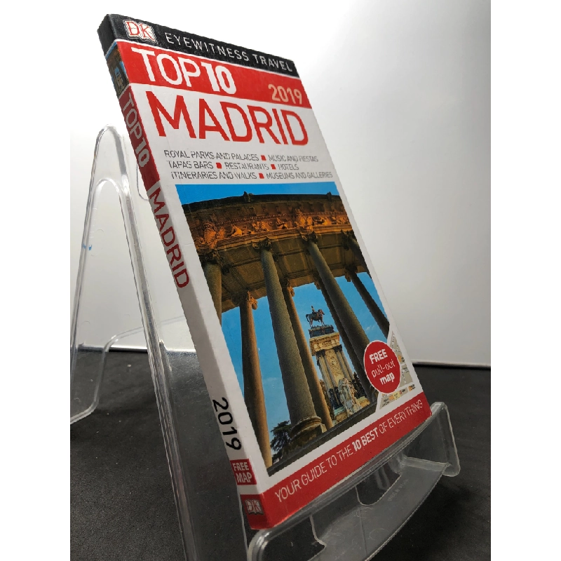 Madrid Top 10 2019 DK Eyewitness travel mới 90% HPB1508 NGOẠI VĂN 458389