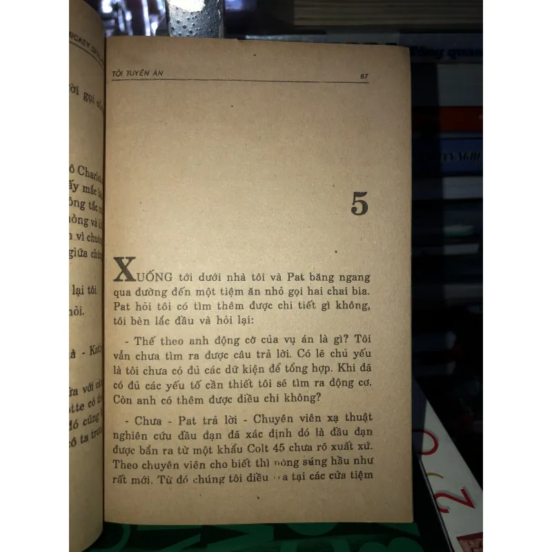 Tôi tuyên án - Mickey Spillane  786627