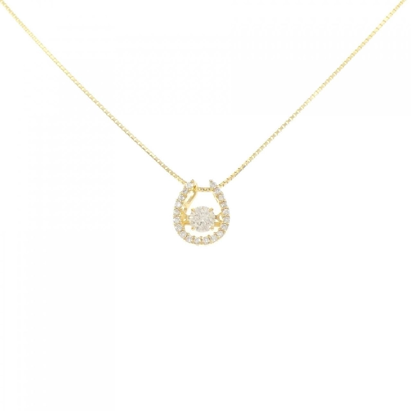 Dây chuyền kim cương K18YG 0.20CT - Hàng hiệu Chính hãng 860307