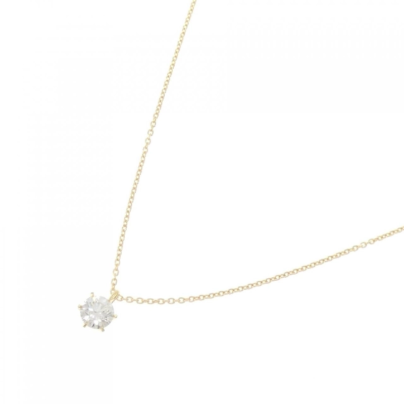 K18YG Dây chuyền kim cương 0.317CT G SI2 EXT H＆C - Hàng hiệu Chính hãng 871827