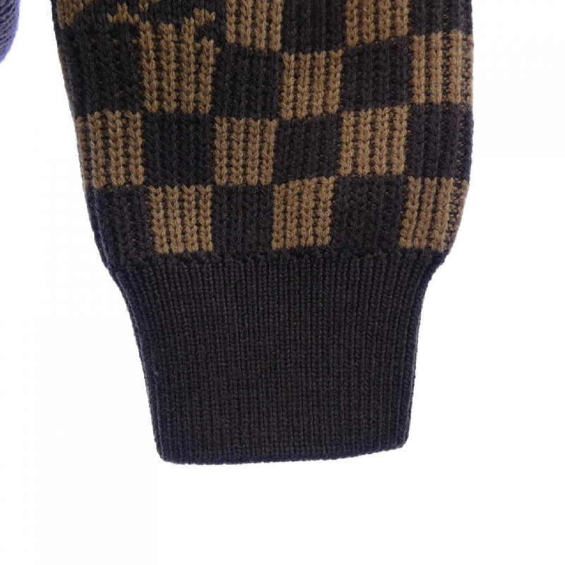 Louis Vuitton LOUIS VUITTON Áo len cổ tròn denim rib HLN77WZLL - Hàng hiệu Chính hãng 895840