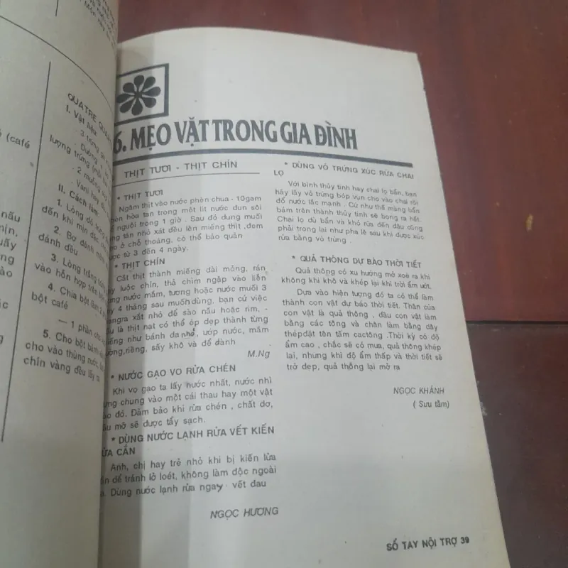 SỔ TAY NỘI TRỢ tập 31 753020