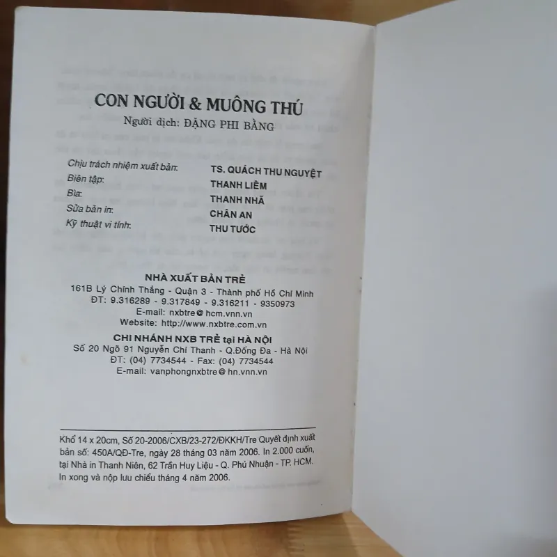 Chuyện Kể Về Con Người Và Muông Thú - Yuri Dmitriyev, Đặng Phi Bằng dịch 975881