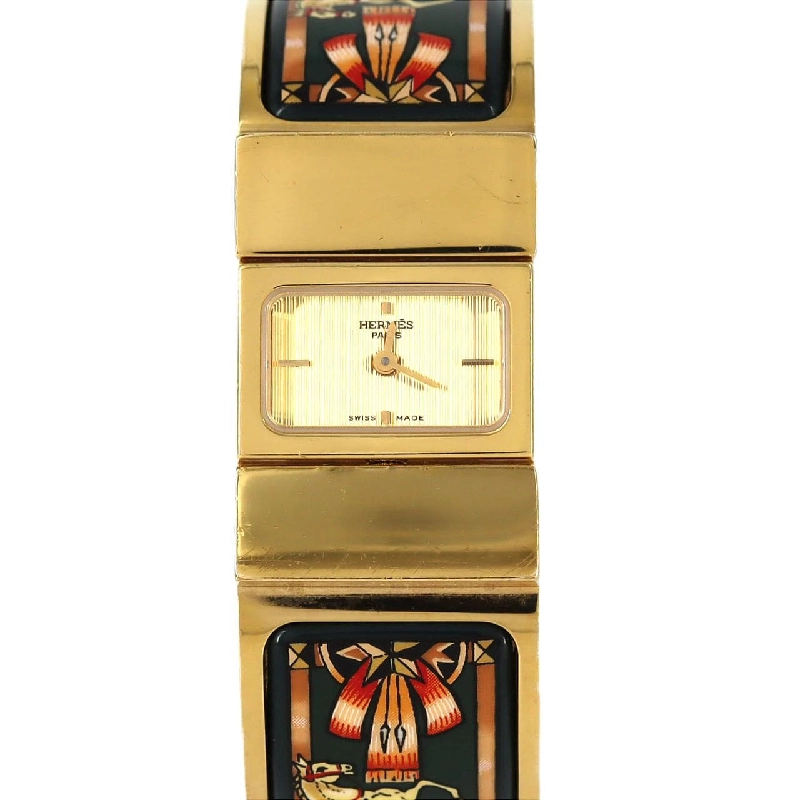 Hermès Roca Enamel GP LO1.201 GP Quartz - Hàng hiệu Chính hãng 876358