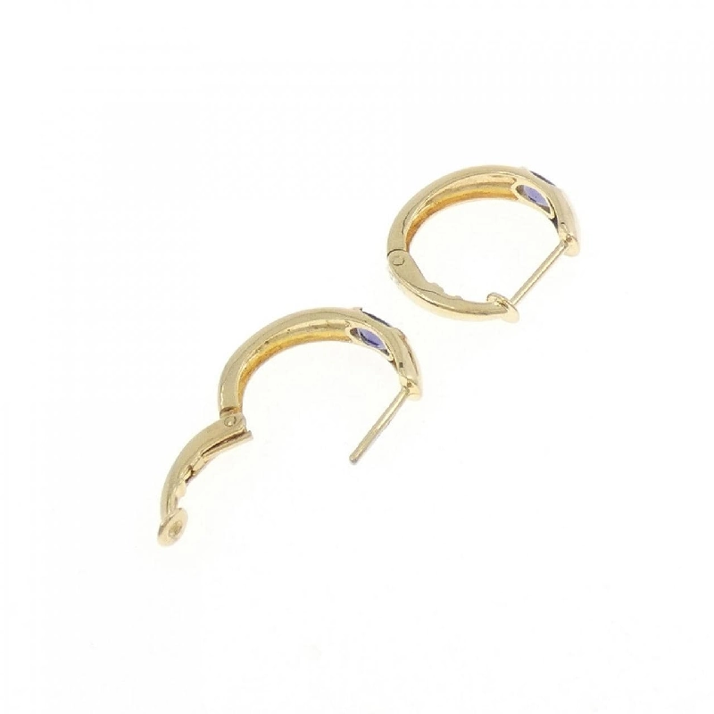 K18YG Iolite Bông tai - Hàng hiệu Chính hãng 869741