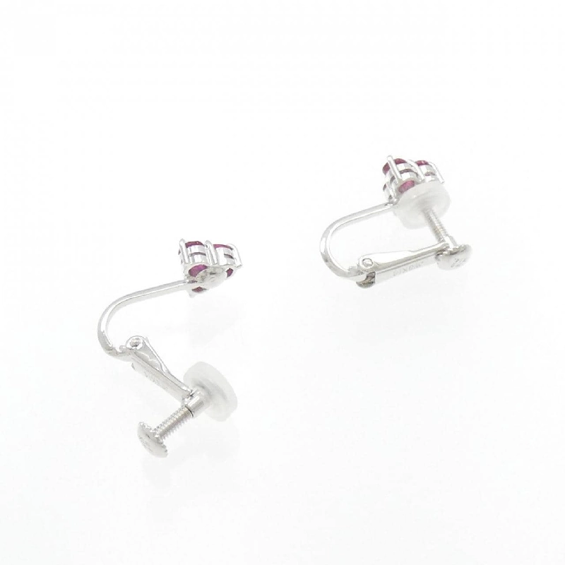 K14WG Bông tai Ruby 0.60CT - Hàng hiệu Chính hãng 870800