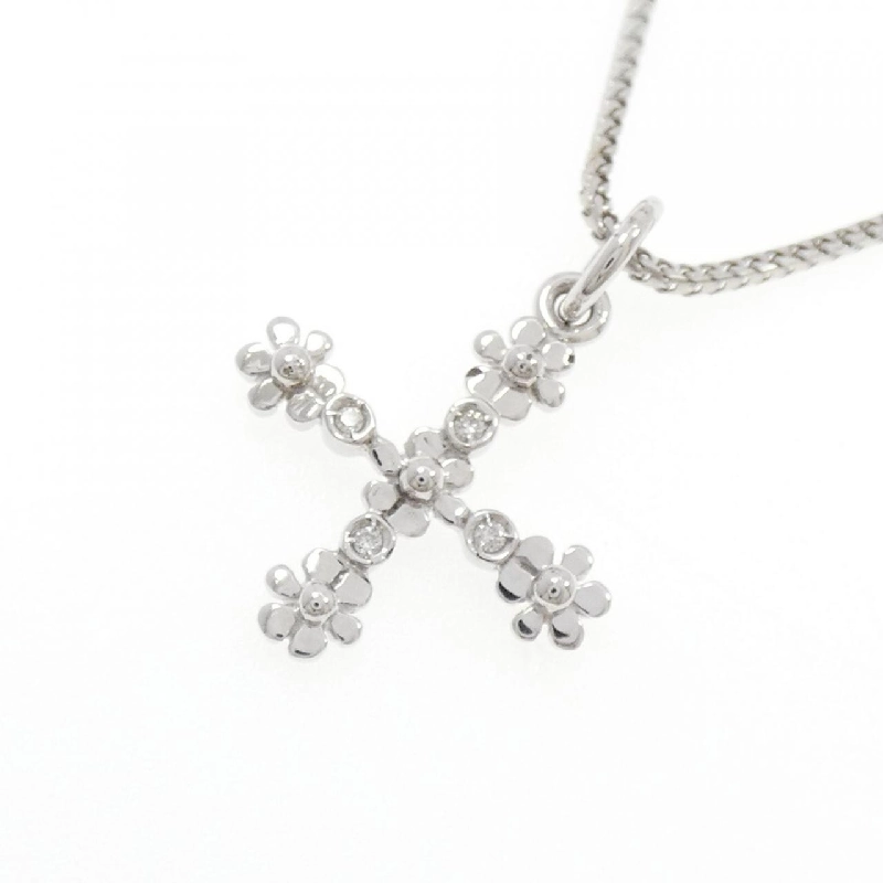 750WG Hoa Kim Cương Dây Chuyền - Hàng hiệu Chính hãng 859596