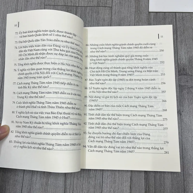 100 điều nên biết về cách mạng tháng tám 1945. 6a5 737282