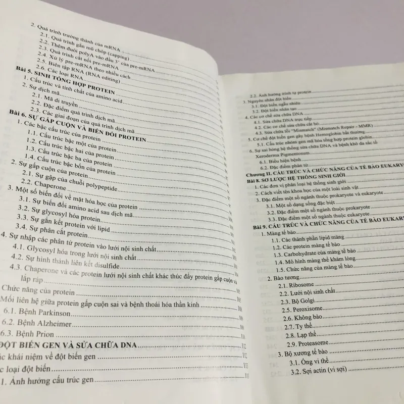 GIÁO TRÌNH GIẢNG DẠY ĐẠI HỌC SINH HỌC TẾ BÀO VÀ DI TRUYỀN HỌC  593723
