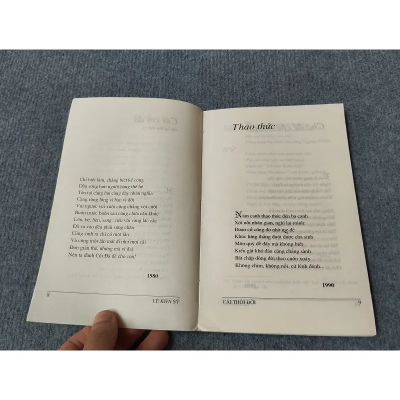 CÁI THÓI ĐỜI. THƠ TRÀO PHÚNG - LÊ KHẢ SỸ 717897