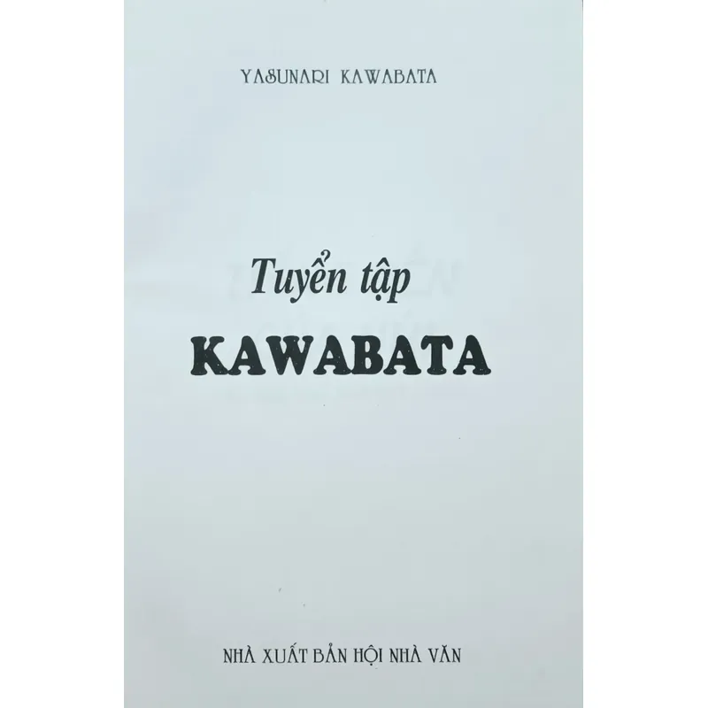 Tuyển tập Yusunari Kawabata 459890