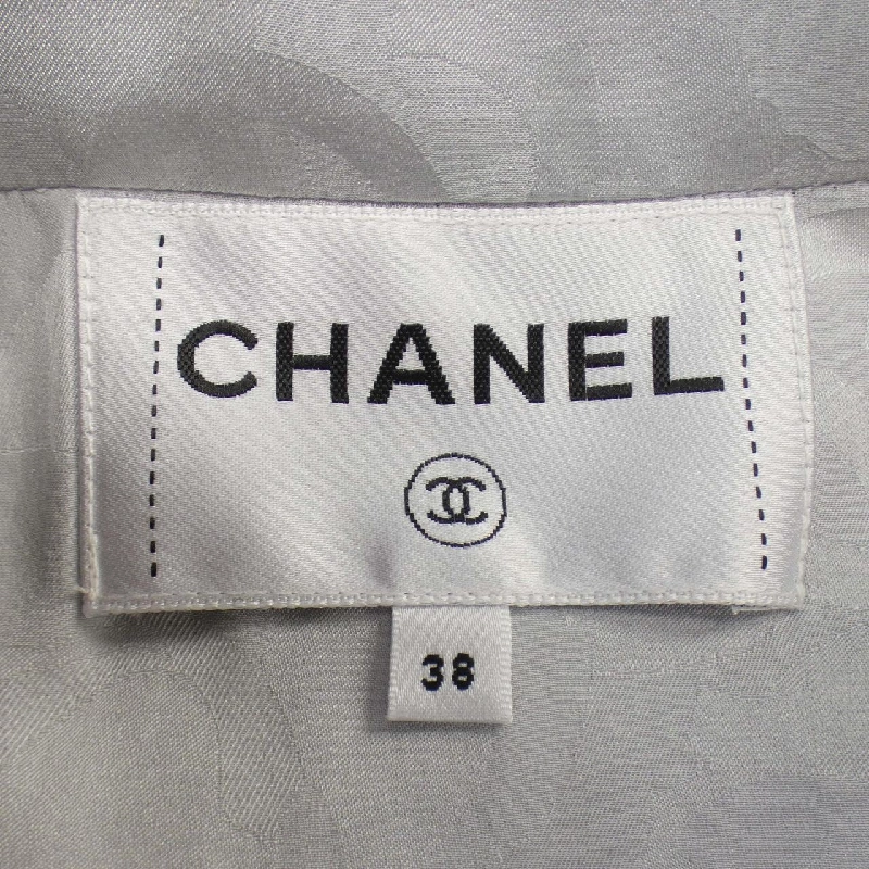 【Mã giảm giá】Áo khoác không cổ CHANEL 642016