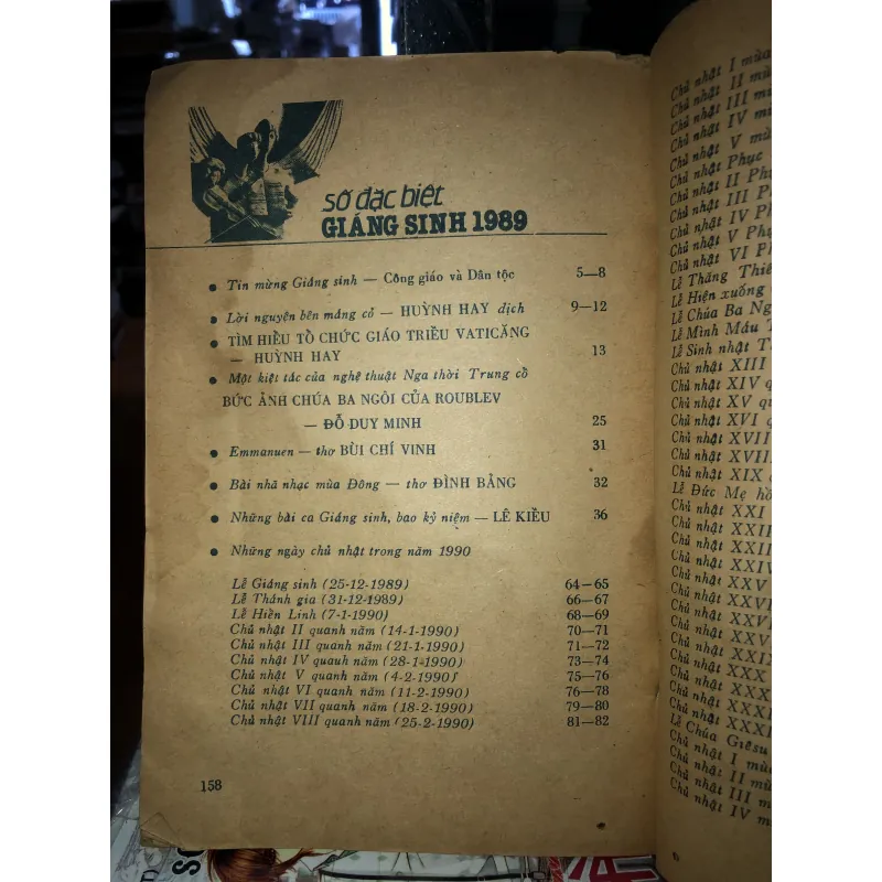 Công giáo và dân tộc - số đặc biệt giáng sinh 1989 1038465